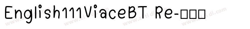 English111ViaceBT Re字体转换